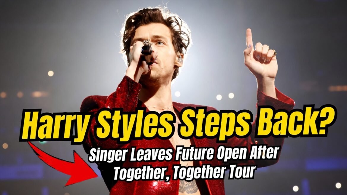 Harry Styles steps back